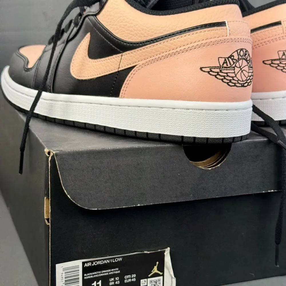 Nike Jordan 1 Low Crimson Tint athletic sneaker shoes men’s size 11